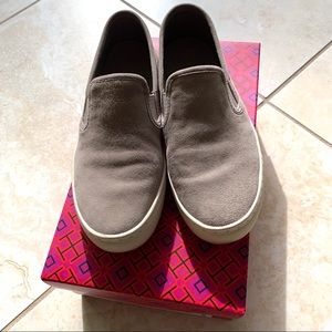 TORY BURCH Max slip-on suede sneaker